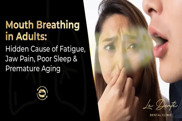 Mouth Breathing in Adults: Hidden Cause of Fatigue, Jaw Pain, Poor Sleep & Premature Aging